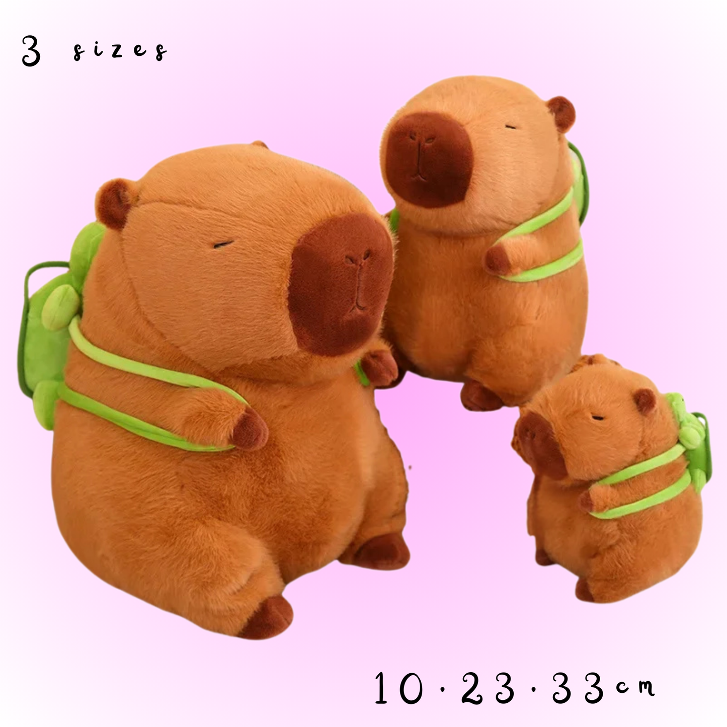 caypybara Turtle Backpack - limited edition
