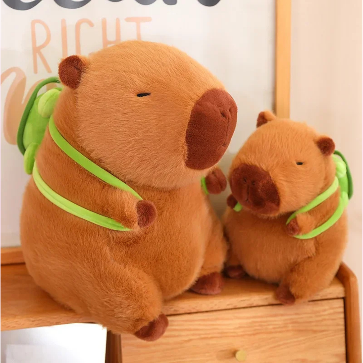 capybara plush Turtle Backpack stuffed animal