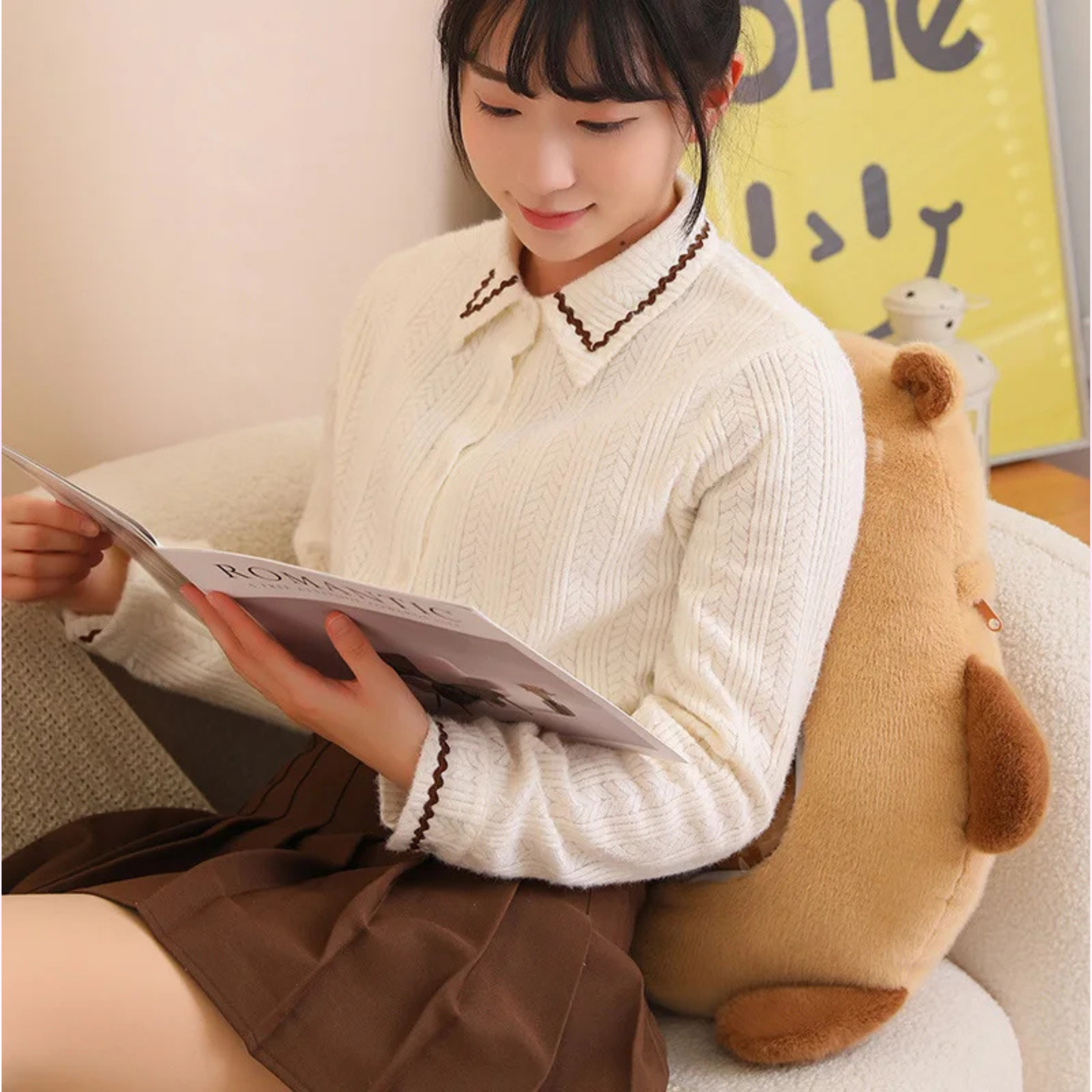 6 balls capybara plushie