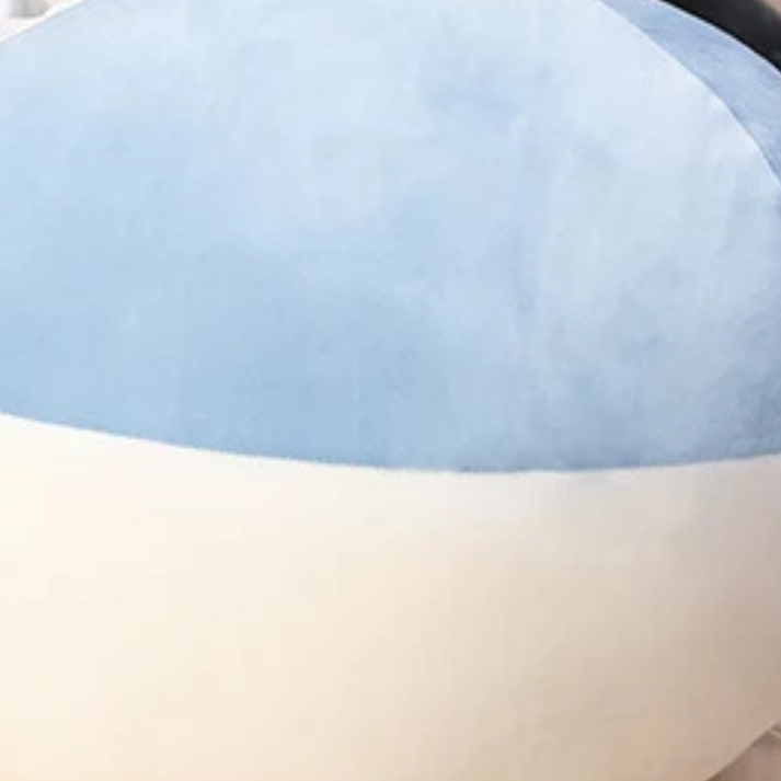 Huge Whale Plush – Giant Stuffed Animal, Cute Whale Plush Toy, Soft Fluffy Sea Animal for Kids & Adults