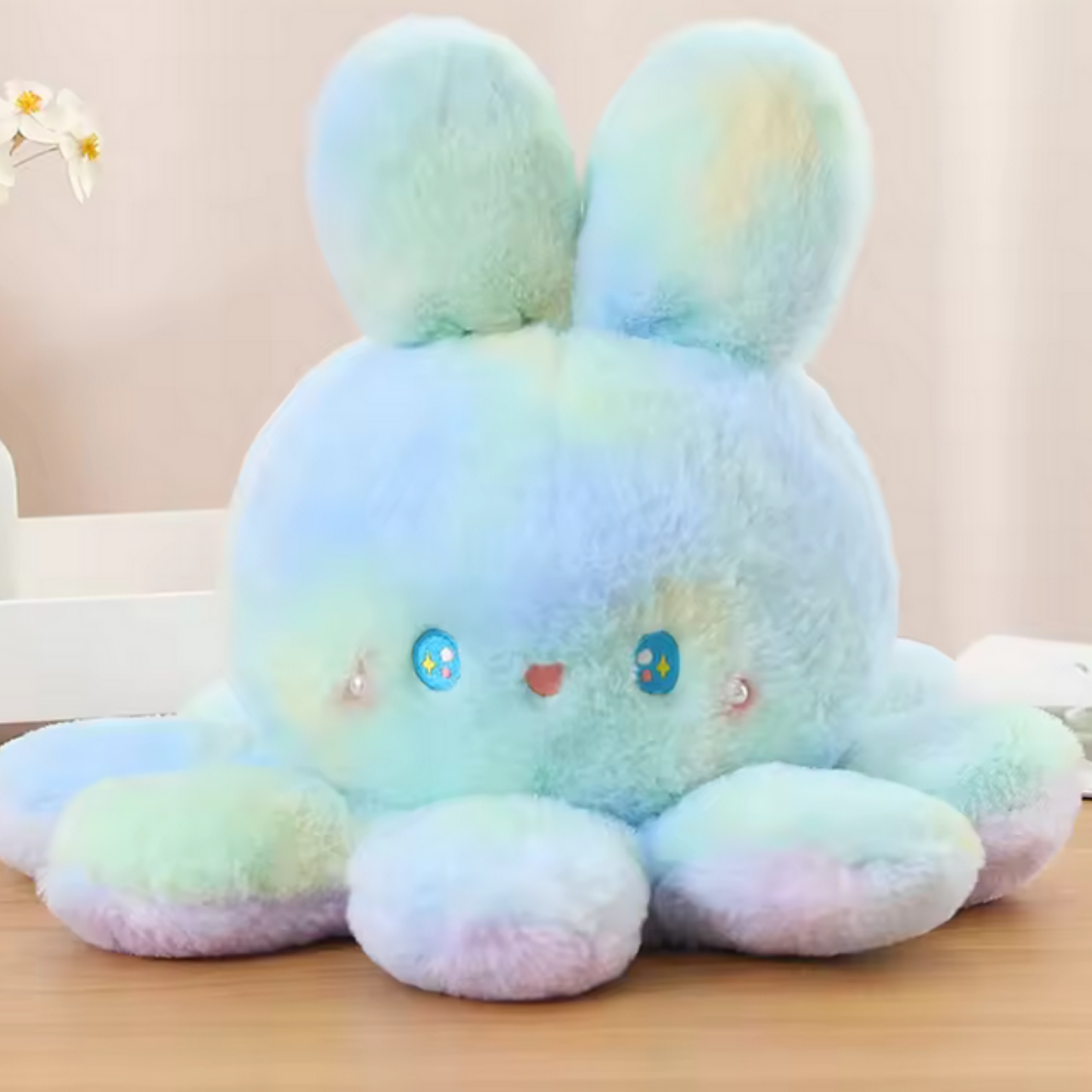 octopus plush reversible - 3 Sizes
