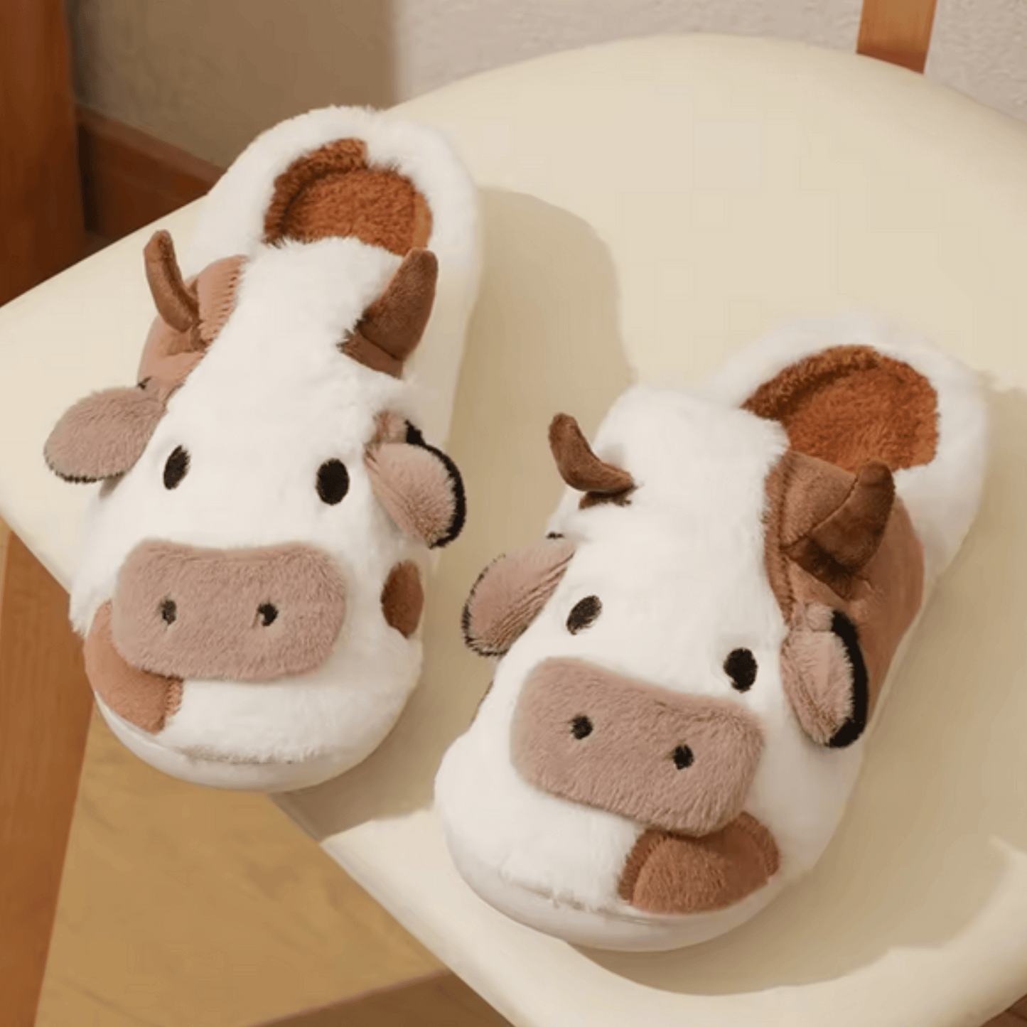 Cow slippers