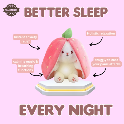 strawberry shortcake breathing plush