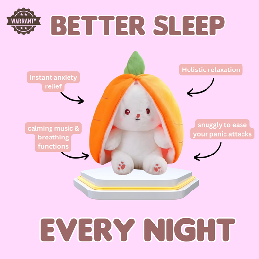 Milk Carrot breathng Plush