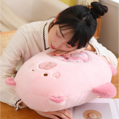 6 balls capybara plushie