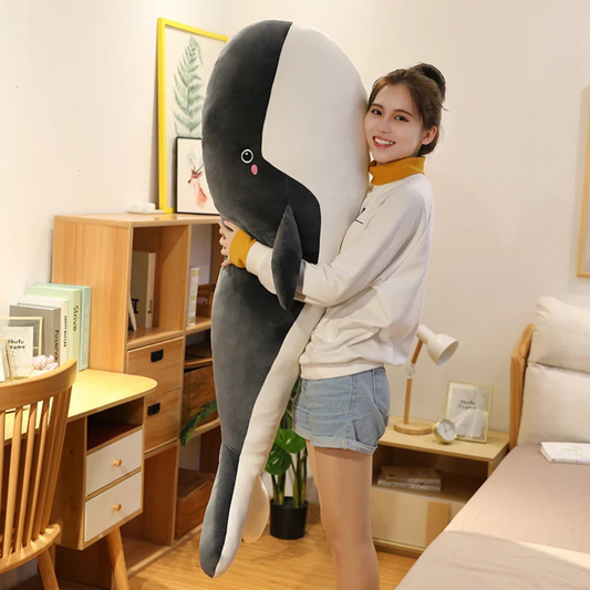 Huge whale plush