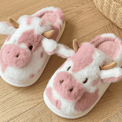 Cow slippers