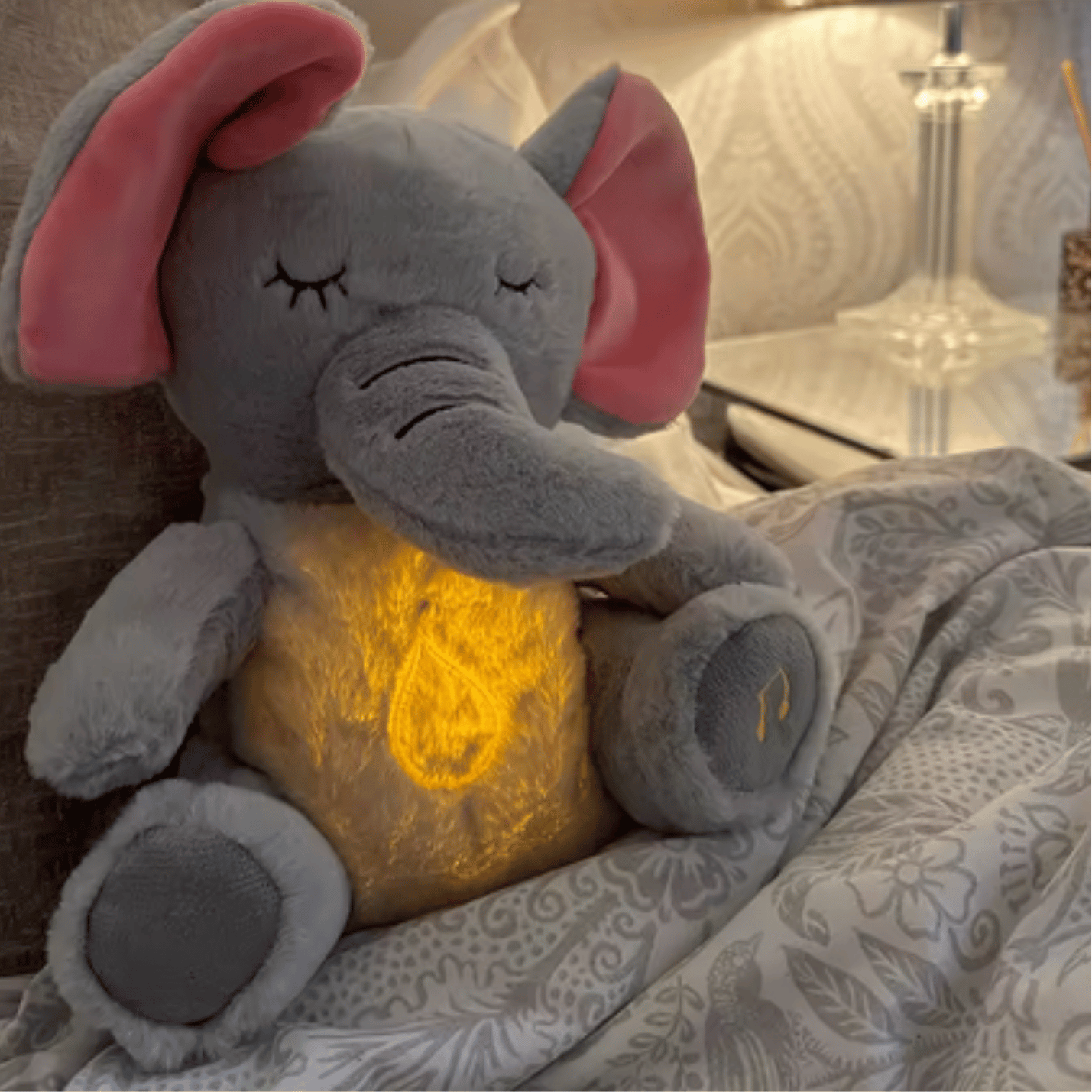 Breathing elephant plushie