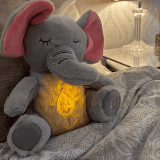 Breathing elephant plushie