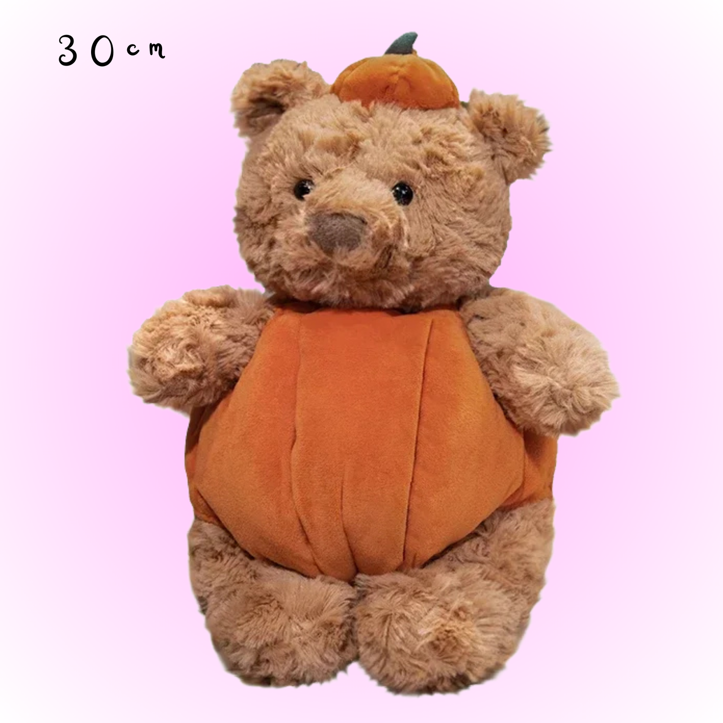 Halloween Bear Pumpkin plush