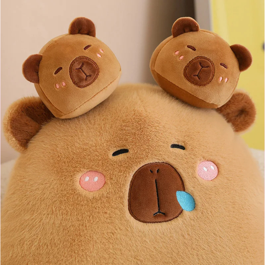 6 balls capybara plushie