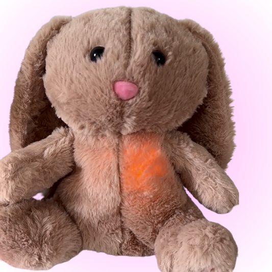 Breathing Bunny plushie