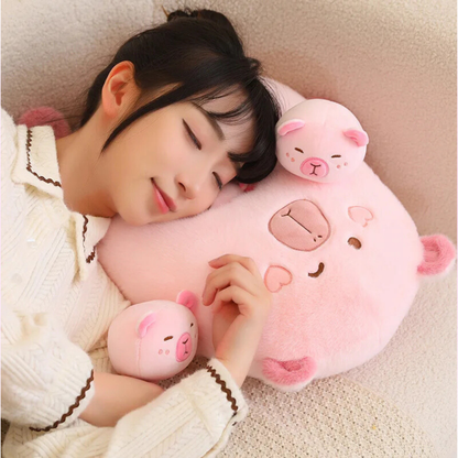 6 balls capybara plushie