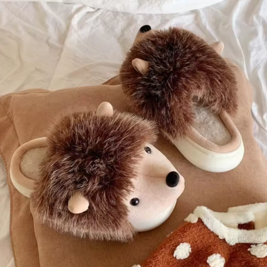 Hedgehog slippers