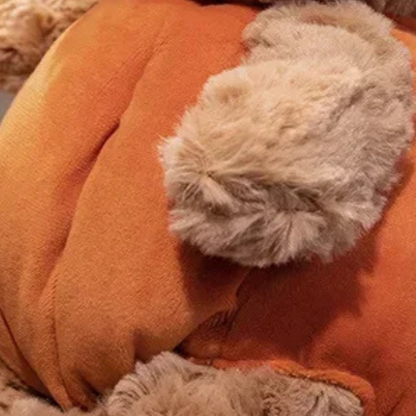 Halloween Bear Pumpkin plush