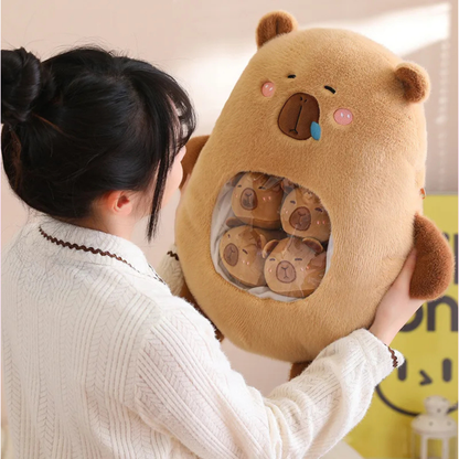 6 balls capybara plushie