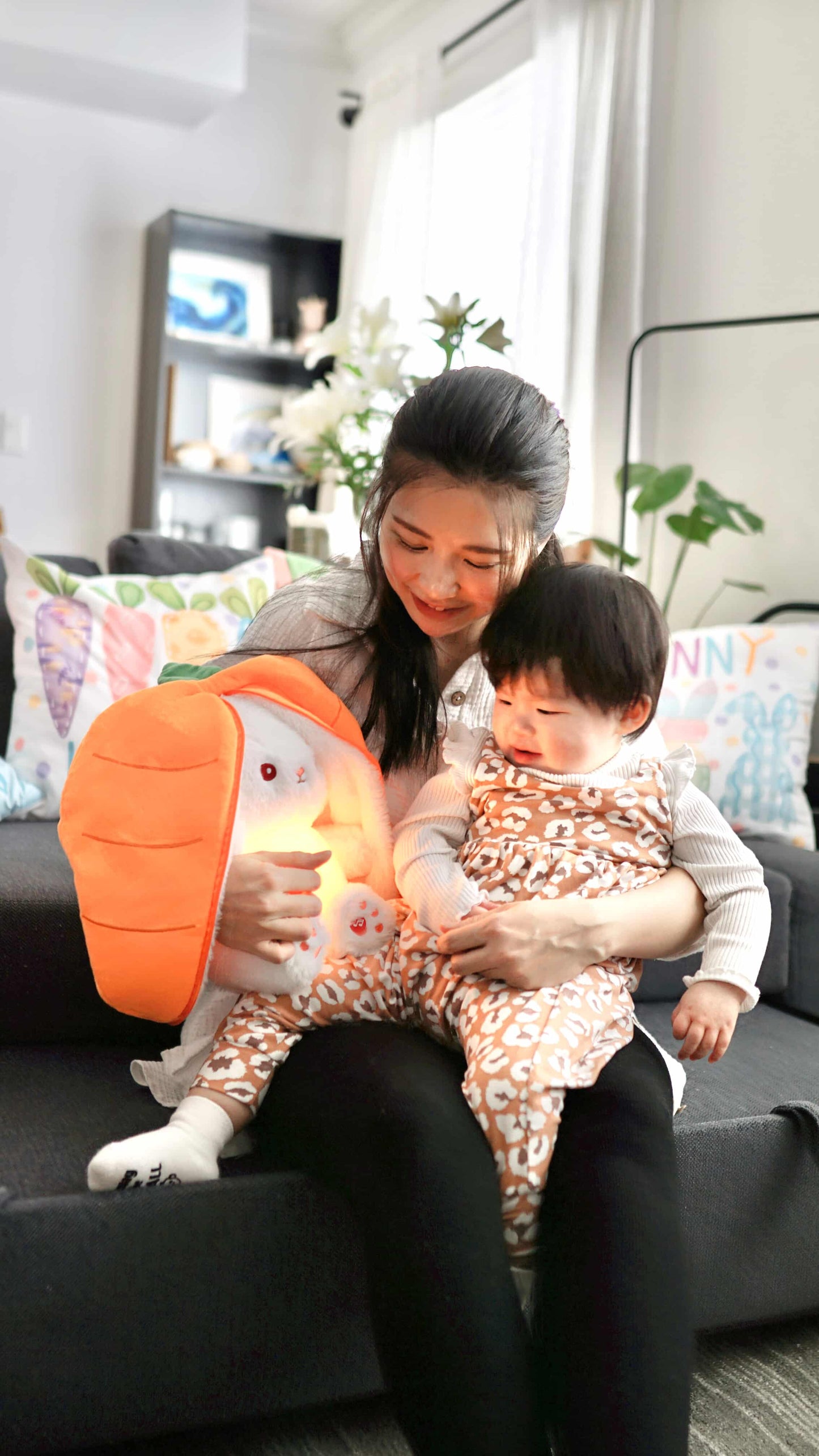 Milk Carrot breathng Plush