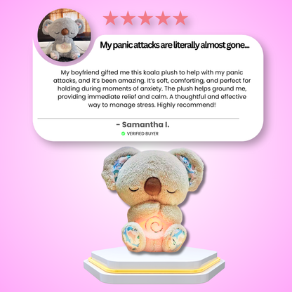 The relief Koala breathing plush