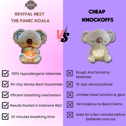 The relief Koala breathing plush