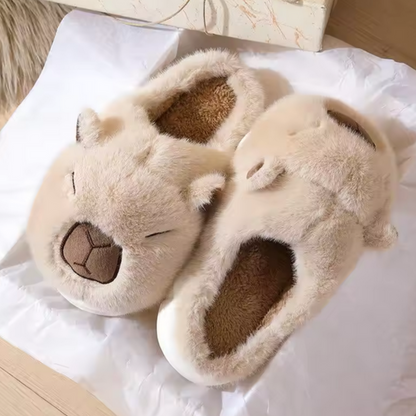 Capybara slippers