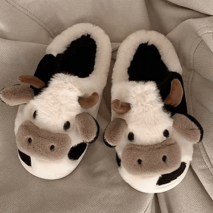 Cow slippers