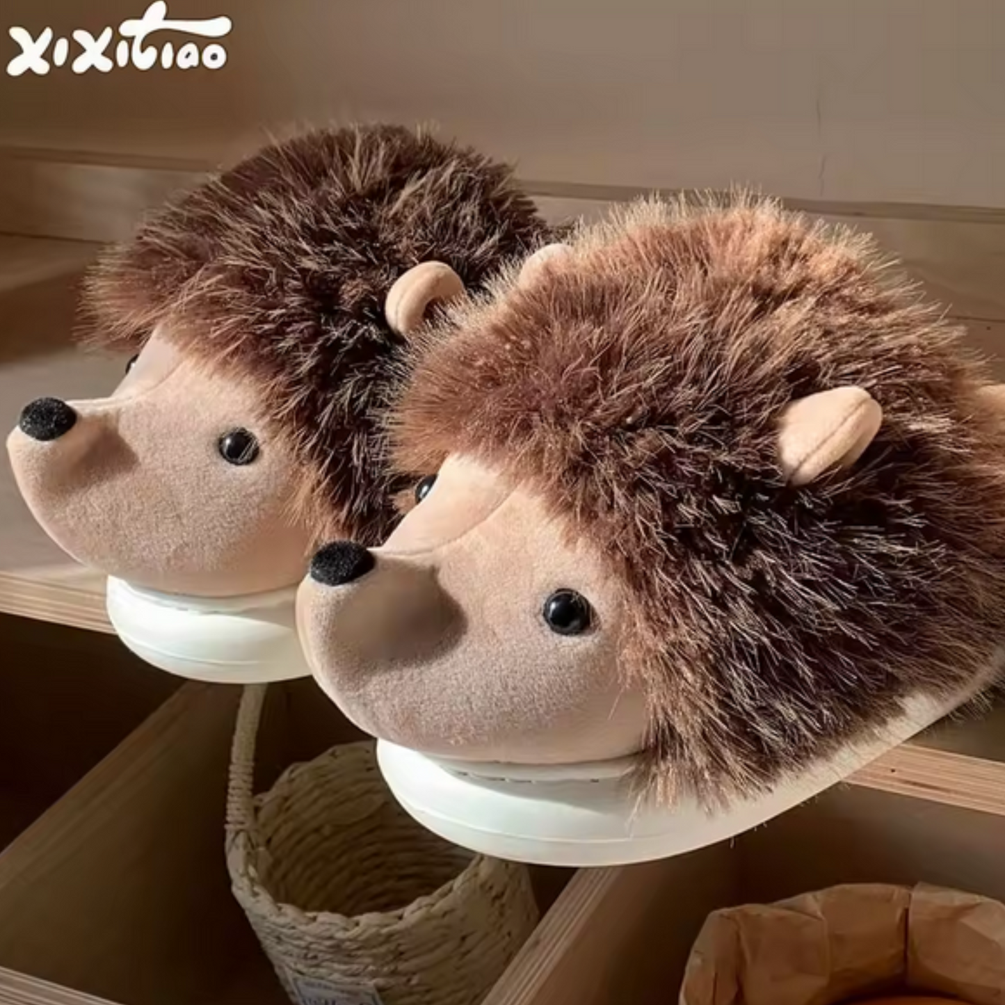 Hedgehog slippers