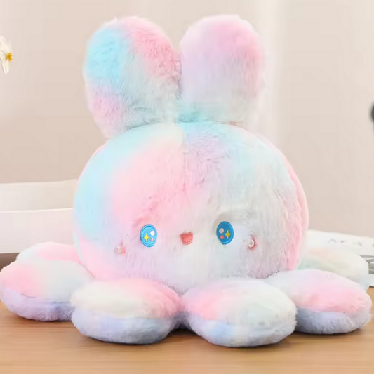 octopus plush reversible - 3 Sizes