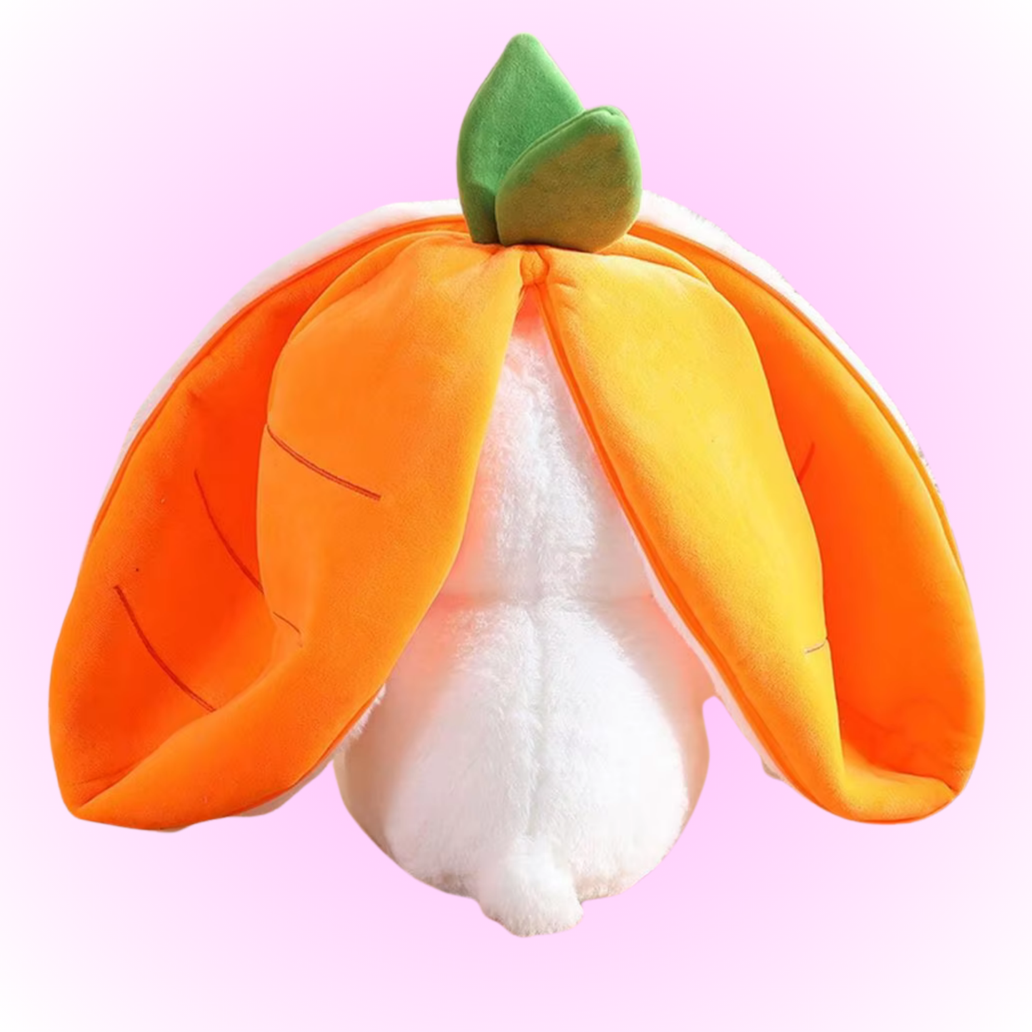 Breathing Bunny Plush (carrot and strawberry)