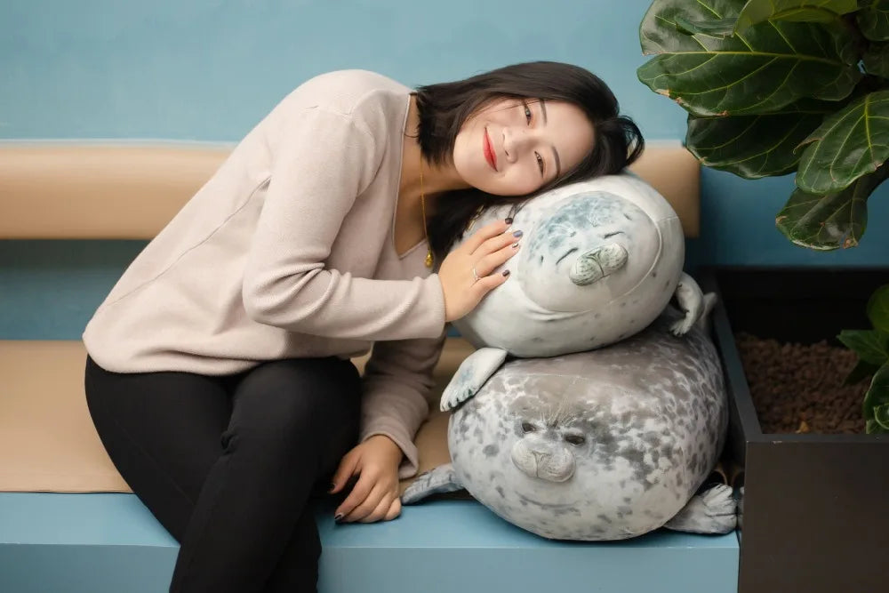chonky seal plush