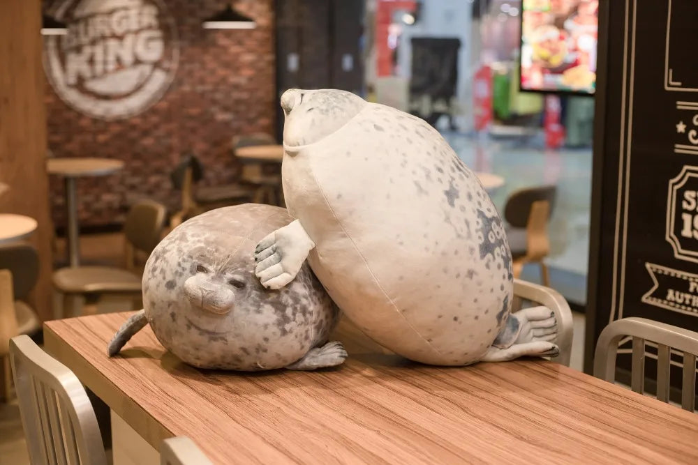 chonky seal plush