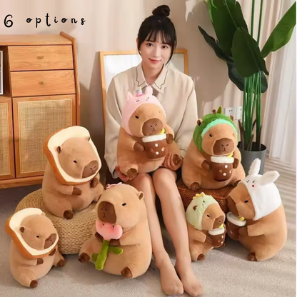 Capybara plushies