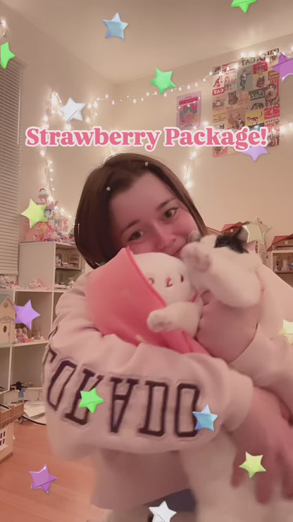 strawberry shortcake breathing plush